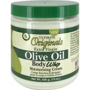 Africa's Best Ultimate Organic Olive Oil Body Whip Cream, 15 Oz.