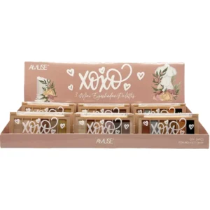 Amuse Xoxo Eyeshadow Palette - Wholesale Display 24 Units (FK9754MIX)