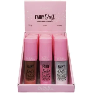 Be Bella Cosmetics Fairy Dust Highlighter Stick - Wholesale Display 24 Units (BBFDD)