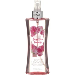 Body Fantasies Fragrance Body Spray Pink Sweet Pea Fantasy 8 Oz.