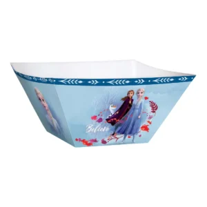 Disney Frozen 2 8 3/4" x 8 3/4" x 3 3/4" H Paper Snack Bowls 3/pk