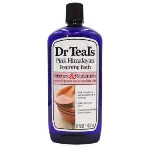 Dr Teals Epsom Salt Foaming Bath Pink Himalayan 34 Oz.