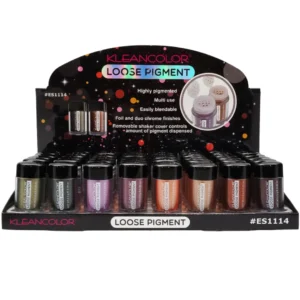 Kleancolor Loose Pigment - Wholesale Display 48 Units (ES1114)