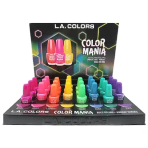 L.A. Colors Color Mania Nail Polish - Wholesale Display 24 Units (CLAC474)