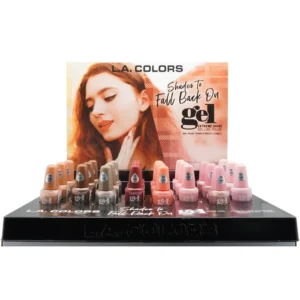 L.A. Colors Fall Themed Gel Nail Polish - Wholesale Display 48 Units (CPD507.1)