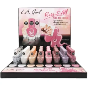 L.A. Girl Gel Nude Nail Polish - Wholesale Display 48 Units (GPD402)