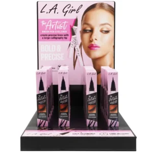 L.A. Girl The Artist Brush Pen Eyeliner - Wholesale Display 24 Units (GPD485)