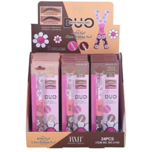 Romantic Beauty Brow Mascara Duo - Wholesale Display 24 Units (BG-2105)