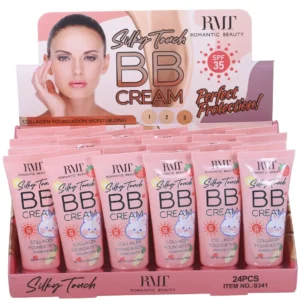 Romantic Beauty Silky Touch Collagen BB Cream - Wholesale Display 24 Units (S341)