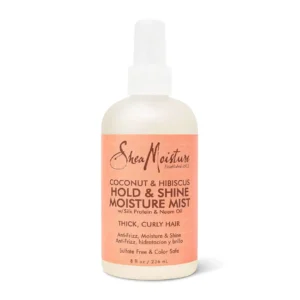 Shea Moisture Coconut & Hibiscus Hold & Shine Mosture Mist, 8 Oz.