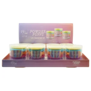 Px Look Powder Puffs - Wholesale Display 12 Units (N-959)